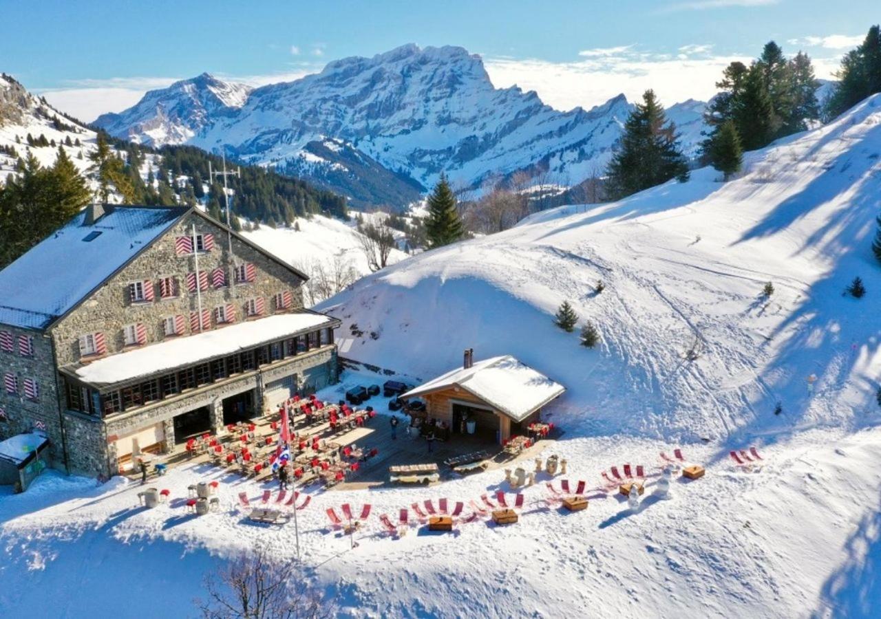 Maison De Montagne De Bretaye Acces Par Le Train Arret Bouquetin Villars-sur-Ollon Bagian luar foto