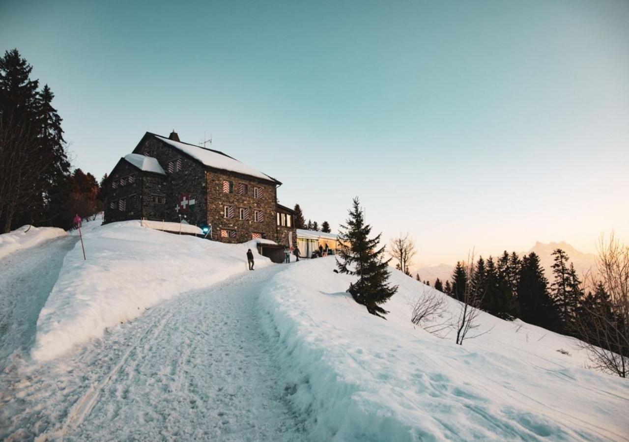 Maison De Montagne De Bretaye Acces Par Le Train Arret Bouquetin Villars-sur-Ollon Bagian luar foto